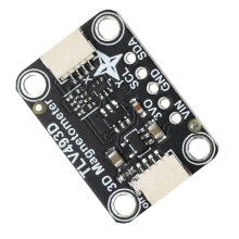 TLV493D I2C-Schnittstelle, Dreiachsiges Magnetometermodul, Kompatibel mit STEMMA QT Qwiic-Pinbelegung, Nicht Gelötete Elektronik