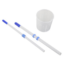 Durable Plastic Bird Feeder Cup for Quail Chicken Duck Feeding and Poultry Waterer Accessory