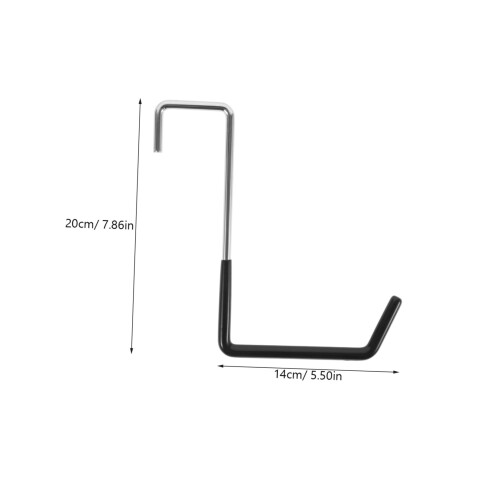 Garage Storage Hooks 6pcs Heavy Duty Wall Mounted for Tools Bikes Ladders SpaceSaving Organization 1