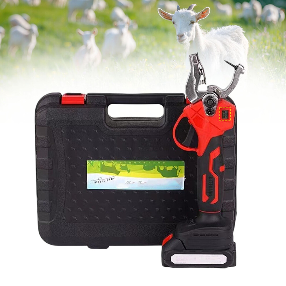 Electric Ear Tag Applicator With Counter For Cattle Sheep Pig Livestock Tagging Tool 9455672209656