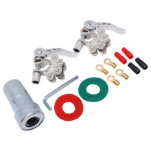4 Way Battery Terminal Connectors Fast Disconnect for Cars Vans Trucks Buses