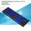 Multifunctional 80PCS Socket Organizer Rack 1/2in-1/4in Blue Black 8