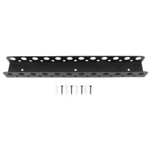Wall Mounted Tool Organizer Carbon Steel Double Tier Pliers and Screwdriver Rack Space Saving Design