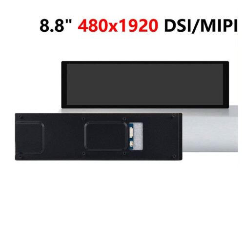 8.8inch  MIPI LCD Touch Screen, 480x1920 Ultra-Wide Display for Raspberry Pi/Luckfox/ESP32-P4 2