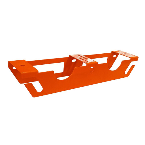 Angle Grinder Wall Mount Holder with Accessory Slots, Space Saving Iron Storage Rack for Tools