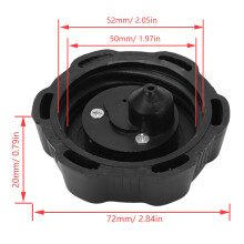 Universal 50mm ATV Fuel Cap