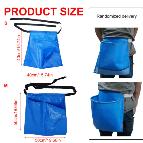 Large Capacity Fruit Picking Bag Folded Mushroom-50x50cm 1