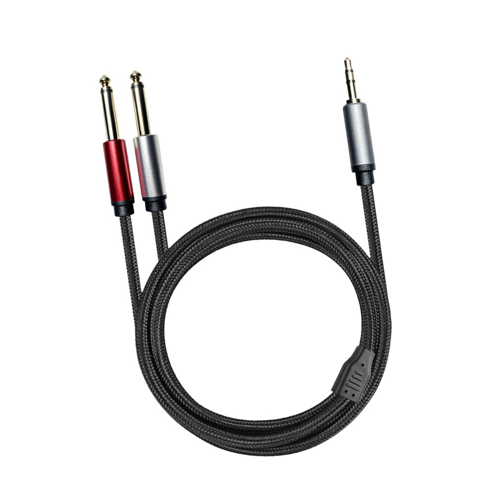 3.5Mm Trs To Dual 1/4 Inch Male Y Splitter Audio Cable 1.5M For Mixer And Amp 9073542703099