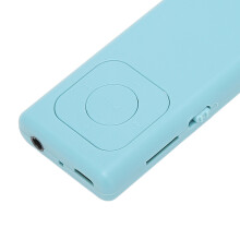 Musikplayer MP3 Blau eingebauter Akku tragbar mini