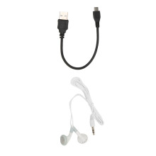Mini MP3 Player Blau eingebauter Akku tragbar