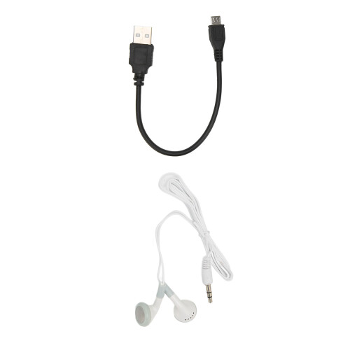 Mini MP3 Player Blau eingebauter Akku tragbar
