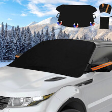 Car Windshield Cover for Toyota Kijang Innova Zenix 2022‑2025, All‑Weather Snow and Ice Protector, UV‑Blocking Tear‑Resistant Fabric