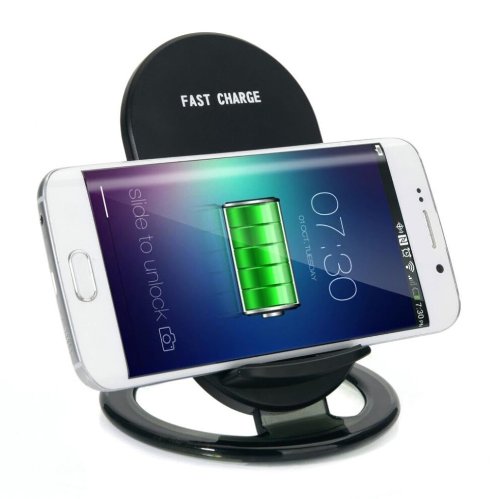 15W Fast Wireless Charger Stand For Google Pixel 8A 7A, Detachable Dualcoil Pad, Slim Qicompatible Design 9330225986638