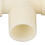 Universal Plastic Breathing Machine Adapter for Anesthesia, Tee Connector 8