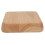 Square Rubber Wood Salad Bowl 21cm, Thick, Kitchen Tableware 5
