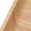 Square Rubber Wood Salad Bowl 21cm, Thick, Kitchen Tableware 7