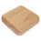 Square Rubber Wood Salad Bowl 21cm, Thick, Kitchen Tableware 11