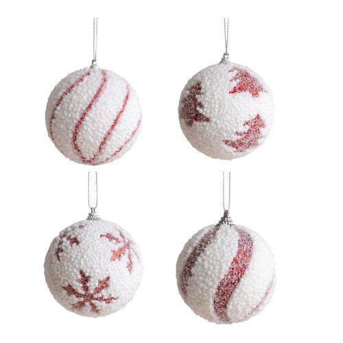 Decorative Baubles Ball Ornament Christmas Tree Decorations-D 1