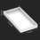 Retractable Pot Organizer Steel Shelf for-White Without 8 lines 4