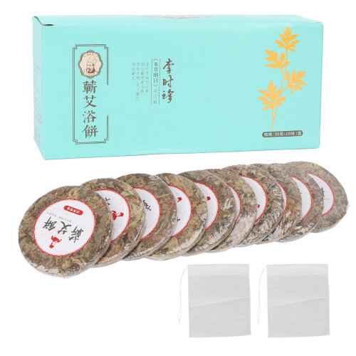 10pcs Bath Moxa Cakes for Blood Circulation, 30g each 1
