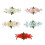 1Pc Curtain Tieback Flower Window Curtain Bind-Champagne 2