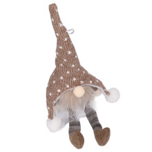 LED Christmas Gnome Decoration Xmas Tree Pendant Brown YV0036705