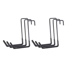 Garage Wall Hooks Heavy Duty Storage Solution for Tools Bike Ladder Garden MultiPack 6pcs