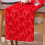 3D Quilted Plush Heart Pattern Fleece Table Runner-93cm Red 7