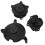 3pc Matte Black Engine Guard for ZX-10R 2011-2021 14