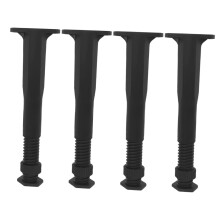 Furniture Legs 4pcs Black Heavy Duty Replacement for Table Couch Dresser Cabinet Easy Install
