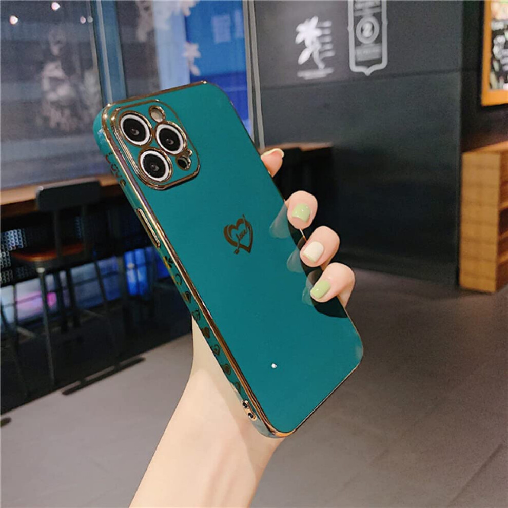 Shockproof Clear Heart Iphone Case Slim Antiyellow Tpu Cover For Iphone 13 12 11 Se 8 7 Plus Xr Xs Max 9330225986973