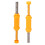 6mm Carp Bait Lure Making Tool Portable Boilies Roller Yellow 11