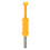 6mm Carp Bait Lure Making Tool Portable Boilies Roller Yellow 15