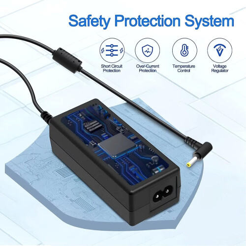 12V AC DC Power Adapter for LED Day Lite DLED Lights, Stable Output and MultiProtection Safety 2