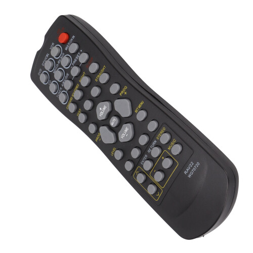 Ersatzfernbedienung für RXV340-420 DVD-Receiver, ABS, 2 x AA 2