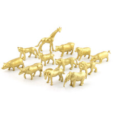 Wild Life Animal Model Set 12 Pcs Educational Toy Safari Forest Kids Fun
