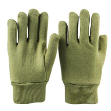 Leather Welding Gloves Heat Resistant Green Long Cuff NonSlip Durable for Metalwork