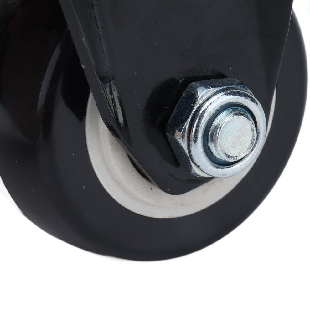 Heavy Duty Rigid Casters Polyester Wheel Stainless
