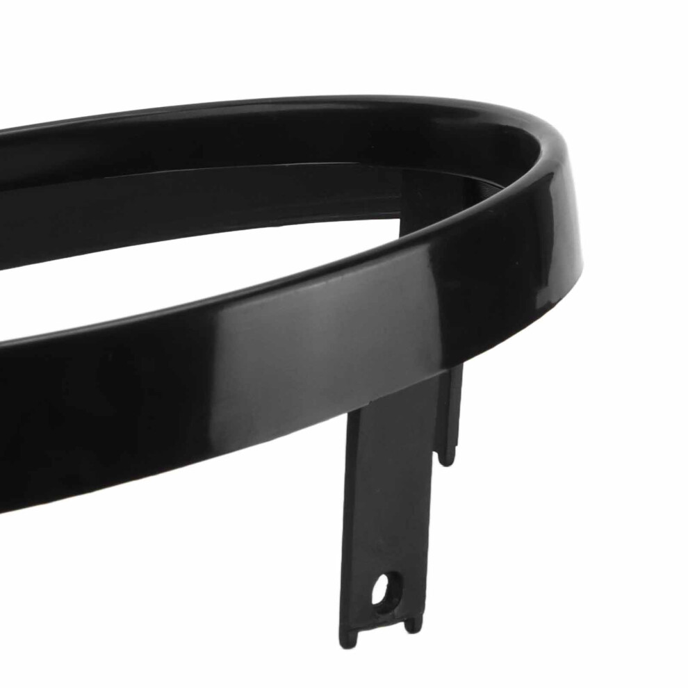 Abs Headlight Visor Vespa Gts Black 7790334699249