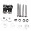 Motorcycle Backrest Sissy Bar Docking Hardware Kit for FXST FXSTB 1987-1999 6