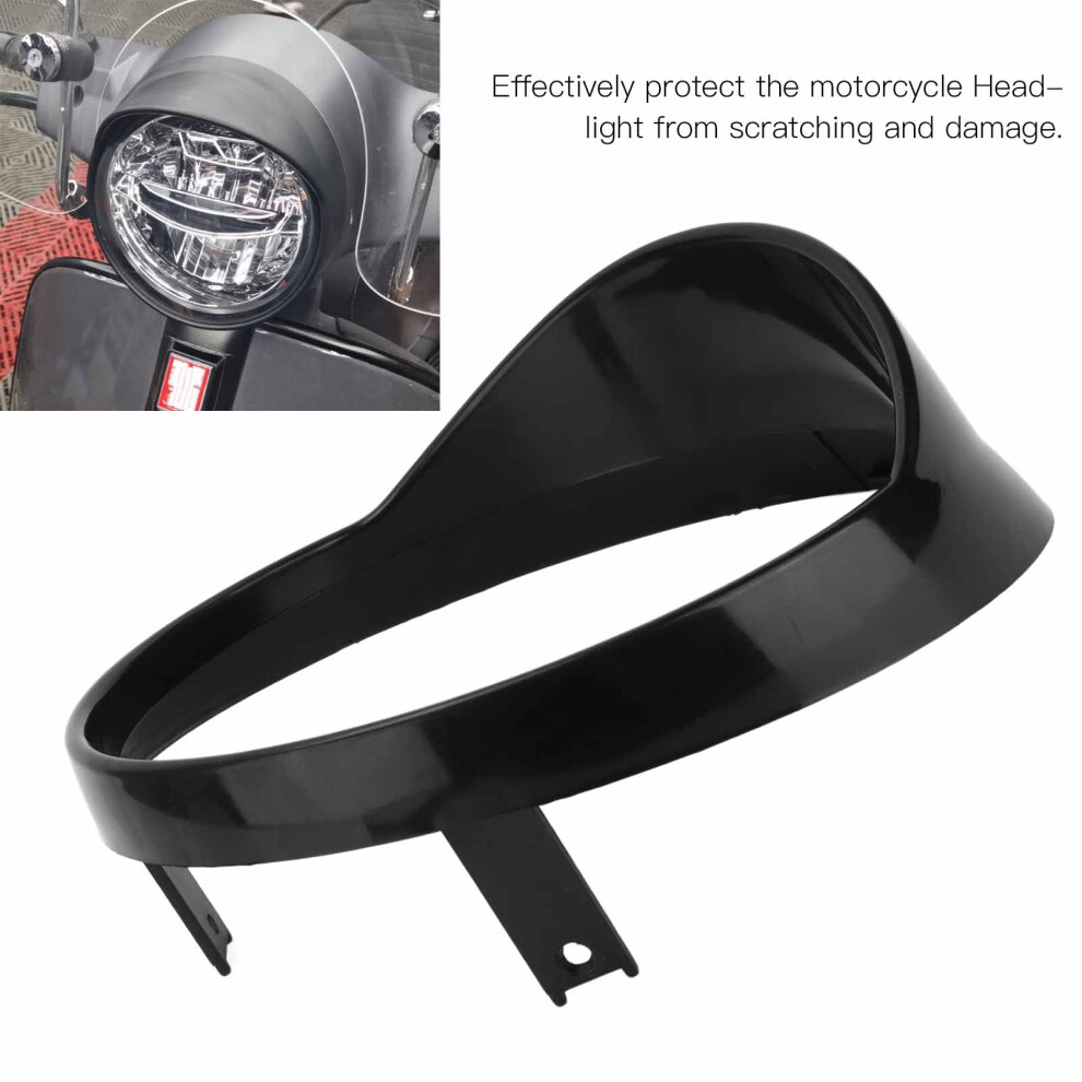 Motorcycle Headlight Visor Vespa Gts Black 7790334719558