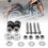 Motorcycle Backrest Sissy Bar Docking Hardware Kit for FXST FXSTB 1987-1999 10