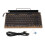 Vintage Mechanical Keyboard 83 Keys Bluetooth 5.0 12