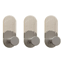 Bathroom Wall Hooks Strong Adhesive Acrylic No Drill Waterproof for Showers Bathrooms 3 PCS