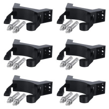 Propane Tank Holder Gas Cylinder Wall Mounted Bracket Gas Cylinder Holder Propane Tank Mount Holder with Screws 6Set