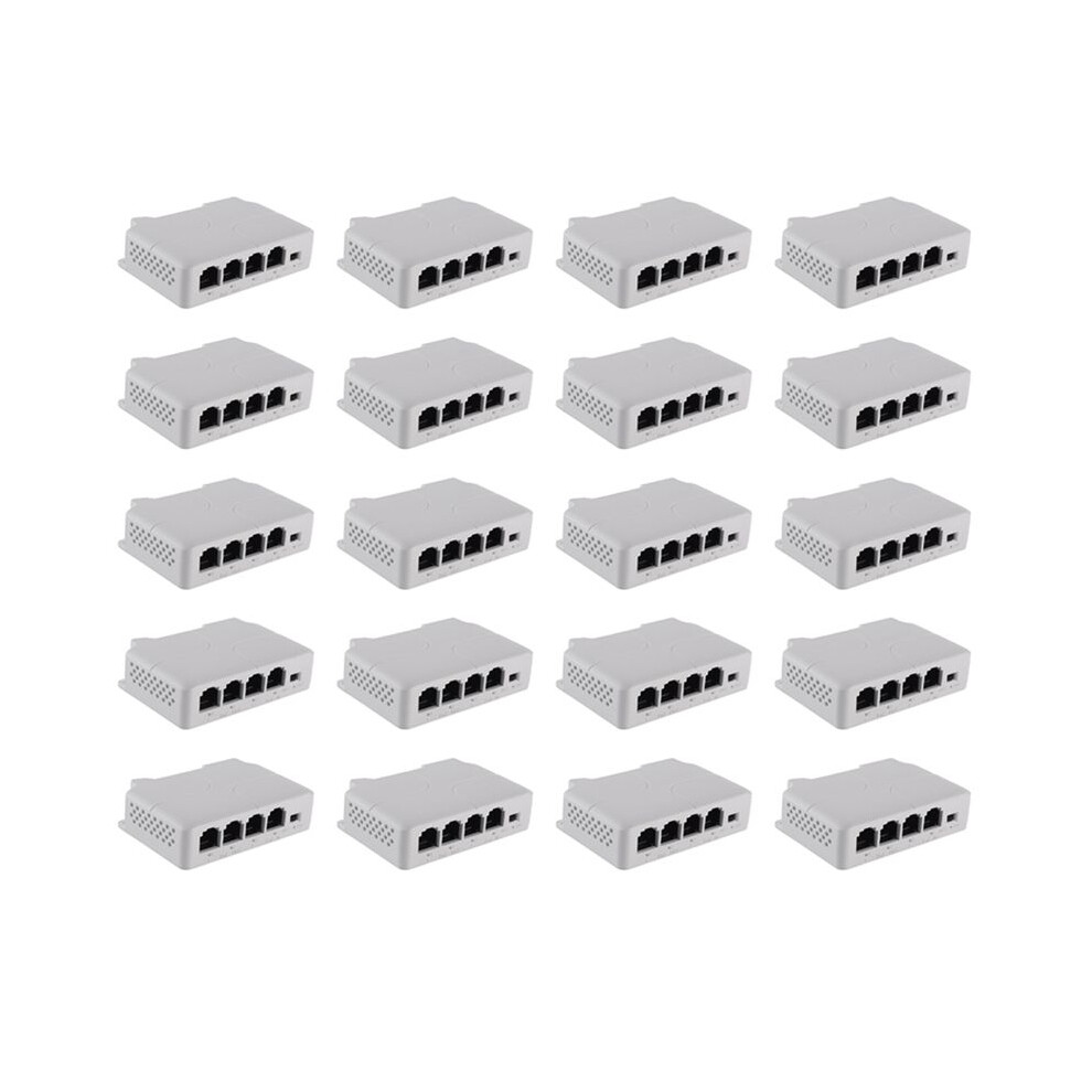 1 To 3 Port Poe Extender Passive Cascadable Ieee802.3af For Ip Port Transmission Extender For Poe Nvr Ip (20Pcs) 4713883705936