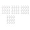 48 Pack 3 Inch Easter Foam Egg White  Egg  Egg Foam Natural Polystyrene Egg Foam Handmade Egg 1