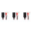 3X Universal Car RCA USB Adapter Wireless  Receiver Home Media AUX  Audio Device Audio Cable 1
