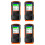 4X Formaldehyde Detector Luchtkwaliteitsmonitor PM 2.5 Draagbare Display Luchtvervuilingsmeter -Stoftester voor Thuisauto 1