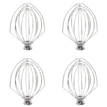 4X K5AWW Replacement Wire Whip for Vertical Mixer Aid, 5 Quart Lift Bowl 6-Wire Whip Attachment Accessories
